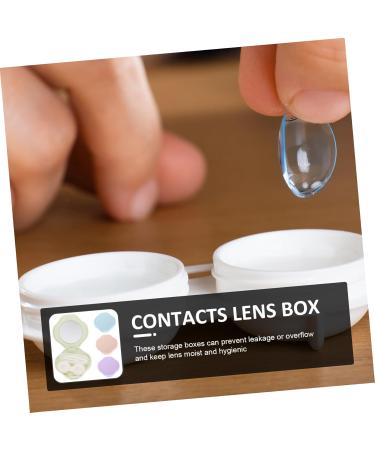 Healvian 4-Box Care Box for Colored Contact Lenses - Silicone Travel Case & Organizer for Easy Lens Storage - Buy Online on GoSupps.com