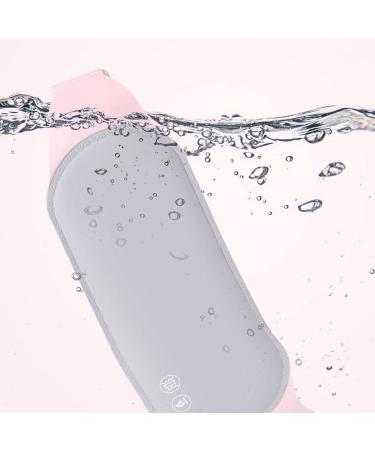 Heating Belt with Vibration Massage & Hot Compress - Pink Solar Operated Warm Belt for Menstruation Relief - Buy Online on GoSupps.com