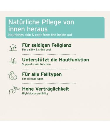 AniForte Fellharmonie coat care for dogs & cats Vitale Powder 250g - shiny coat optimal care from the inside for skin and hair supports metabolism and the immune system - Buy Online on GoSupps.com