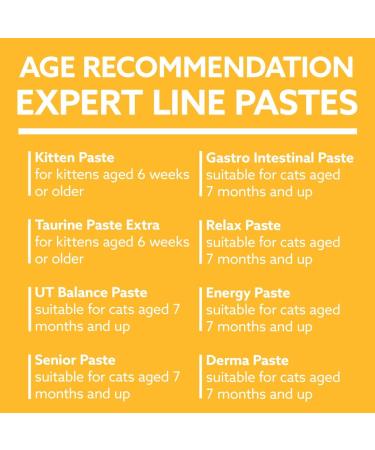 GimCat EXPERT LINE Senior Paste - This functional cat snack supports healthy ageing for cats aged 7 years and older - 1 tube (1 x 50 g) - Buy Online on GoSupps.com