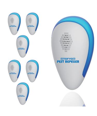 7 Pack The pest Defence ultrasonic pest Repeller Indoor (Dual CHIP System  Human & Pet Safe) Pest Repellent Ultrasonic Plug in Rodent Repellent Indoor ultrasonic for Spider Insects Roaches Rodents