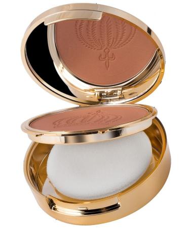 Harald Gl ckler Pomp s Cosmetics Compact Powder No. 04 Golden - 9g Pressed Make-up with Puff for Flawless Complexion - International Shipping Available - Buy Online on GoSupps.com