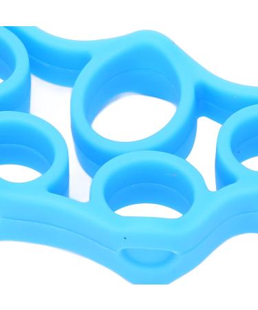 Finger Strength Trainer 2pcs Portable Environmentally Friendly Finger Movement Enhance Finger Grip Finger Strengthener for Recovery for Elderly Light Blue 6.6lb - Buy Online on GoSupps.com