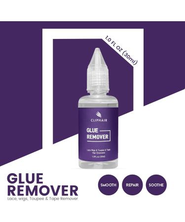 Cliphair Glue Remover 30ml-Wig Glue Lace Front Remover Toupee Tape Remover Wigs for Women & Men Remover- Tape Hair Extension Glue Remover - Gentle on Skin - Buy Online on GoSupps.com