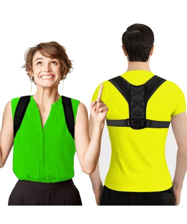 NewX Posture Corrector for Men and Women Posture Brace Adjustable Upper Back Support Brace Straightener for Clavicle Providing Pain from Neck Upper Back Shoulder Correction