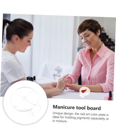  POPETPOP POPETPOP Mixing Palette Cosmetic Tray Eyeshadow Tray Cosmetic Clear Tray Hand Blending Makeup Cosmetic Blending Palette - Buy Online on GoSupps.com