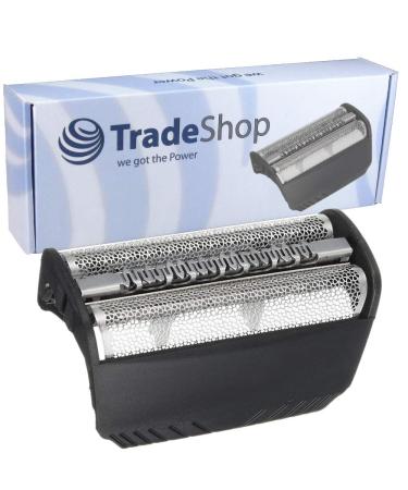 Trade shop Double -shearing film Compatible with Braun 7504 7505 7511 7514 7515 7516 7520 7526 7540 Electrician - type 30b + frame black