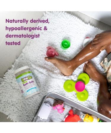 Boogie Fizzies Kids Bath Salts Calming Lavender Bath Salts by The Makers of Boogie Wipes | Natural Essential Oils | 15 oz - Buy Online on GoSupps.com