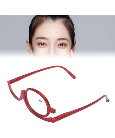 Eye Makeup Reading Glasses | Right Eye +3.00 Foldable Women s Glasses | Lightweight Interchangeable Lenses in Red - Buy Online on GoSupps.com
