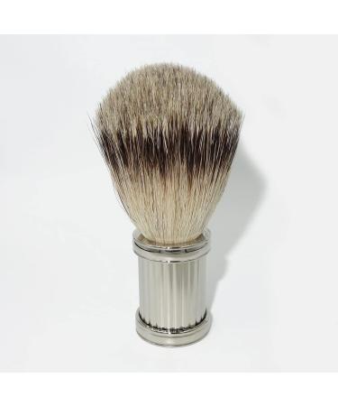 Premium Lefeda Simply Men's Shaving Brush Set | Stylish Silver-Tip Dachshund Hair Razor & Travel Bowl - Perfect for Grooming - Buy Online on GoSupps.com