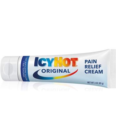 Icy Hot Extra Strength Pain Relief Cream - 3oz | Fast-Acting Relief for Muscle & Joint Pain | International Shipping Available - Buy Online on GoSupps.com
