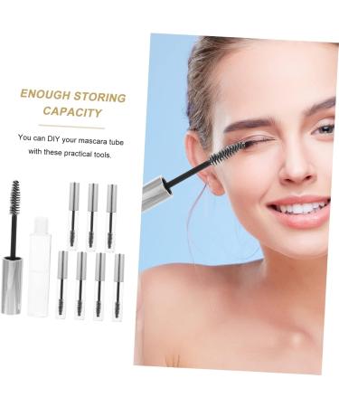 Beatifufu 8pcs Mascara Empty Tube Clear Mascara Empty Eyelash Tube Empty Mascara Tubes Girl Eyelash Brush Mini - Buy Online on GoSupps.com
