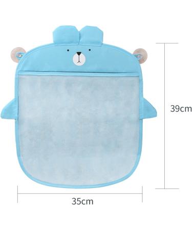 LEAQU Toys Bag Reusable Comfortable Touch Attractive Storage Bag All Match Wall-Mounted Blue - Buy Online on GoSupps.com