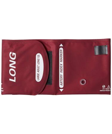 Reusable Blood Pressure Cuffs with No Tubes or Connectors (Raw Cuff) - Large Adult size 12