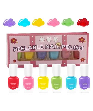 G n rique Water-based nail gels Set of 6 safe non-toxic nail gels with cuticle oil soft collection | Creative beauty kit for f