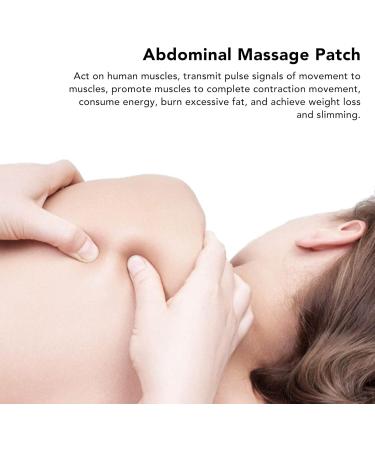 Kenanlan Belly Massage Patch - Portable Waist & Cervical Massage Stickers with Adjustable Modes | International Shipping - Buy Online on GoSupps.com