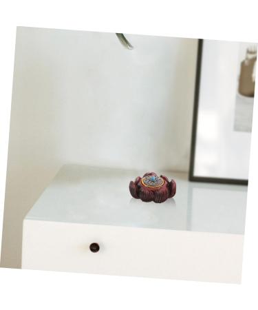 Buy Solustrie Hand Exercise Plate | Tibetan Buddhist Pearls & Wood Carvings for Massage & Relaxation - Buy Online on GoSupps.com
