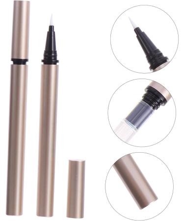 WOFASHPURET 20 Pcs Eyeliner Empty Pipe Empty Mascara Tube Delineador De Ojos El Lids Balm Bottles Golden Plastic 1 count (Pack of 1) Goldenx4pcs - Buy Online on GoSupps.com
