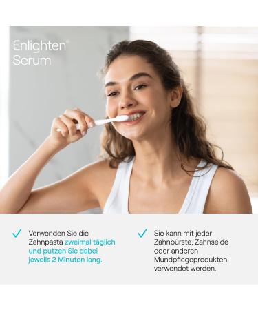 Enlighted Serum Sensitive Repair Toothpaste - Vegan Daily Relief for Tooth Sensitivity - 75ml (New Formula) - Pack of 1 - Buy Online on GoSupps.com