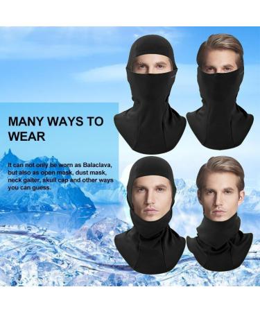 Rockbros Storm Hood Balaclava for Autumn & Winter - Windproof Warm Facial Cover for Cycling Snowboarding Skiing & Motorcycling - Unisex Size - Buy Online on GoSupps.com