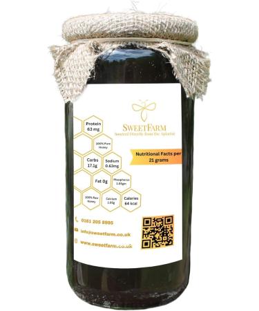 Mountain Raw Wildflower Honey Natural Delicious Rich Flavour Pure Bee Honey Runny Natural Spanish Unpasteurised Unheated Wildflower Honey Mountain Honey Wild Flower 5 Kg - Buy Online on GoSupps.com