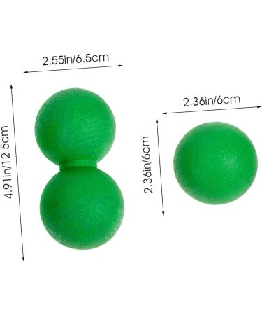 Beaupretty Fascia Ball Massage Set - 3 Massage Balls for Shoulder & Neck Relief | Painful Muscle Roller & Spherical Relaxation Ball | Solid TPE Fitness Device - Buy Online on GoSupps.com