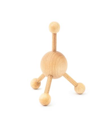Tuuli Accessories Trigger Point Massager Massager Massage Spider Back Neck Shoulder Wooden