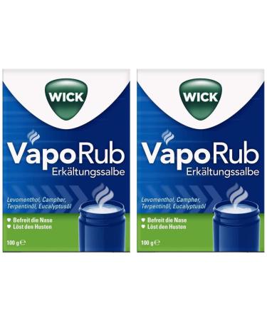 WICK Wick VapoRub Anti Cold Balm 100g (Pack of 2)