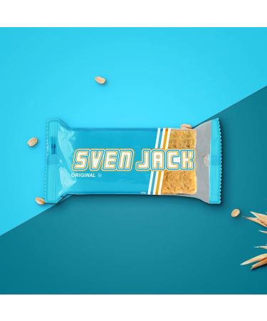 Sven Jack Energy Cake - Original 24x125g (3kg) | Endurance Bar with Long-Chain Carbs High Protein & Low Sugar - Oatmeal & Fitness Snack - Buy Online on GoSupps.com