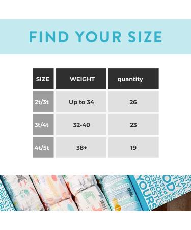 The Honest Company Toddler Training Pants 4T/5T Dinosaurs 76 Count | Eco-Friendly Underwear-Like Fit | Stretchy Waistband & Tearaway Sides | Potty Training Essential - Buy Online on GoSupps.com
