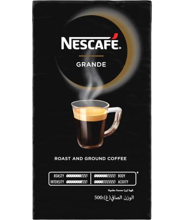 NESCAF Grande Roast and Ground Filter Coffee 500g | Round-Bodied Arabica and Robusta blend (Pack of 3) - Buy Online on GoSupps.com