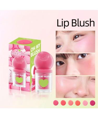 Cute Peach Liquid Blush Stick for Eyes Lips and Cheeks Matte Blush for Lip + Cheek Makeup Long Lasting and Lipstick Pen - Buy Online on GoSupps.com