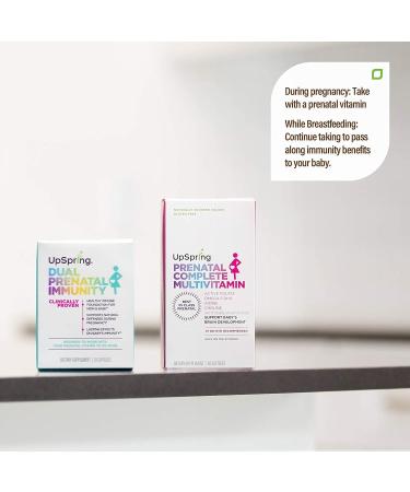 UpSpring Dual Prenatal Immunity Capsules - 30 Count for Maternal Health - Buy Online on GoSupps.com