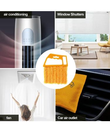 Desikixudy 2Pcs Window Venetian 7 Finger Dusting Cleaner Tool Window Shutters Venetian Brush - Buy Online on GoSupps.com