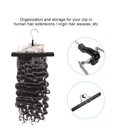 Sanon Hair Extension Holder & Portable Tote Bag | Fleece Suit with Hanging Pocket for Clip-In & Untreated Hair | 29 x 60 cm - Buy Online on GoSupps.com