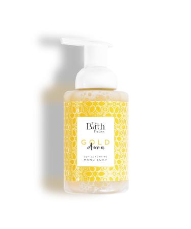 The Bath Factory Gold Aura Moisturising Foaming Soap 300ml - Gentle Hand Wash with Mystic Scent Suitable for Sensitive Skin