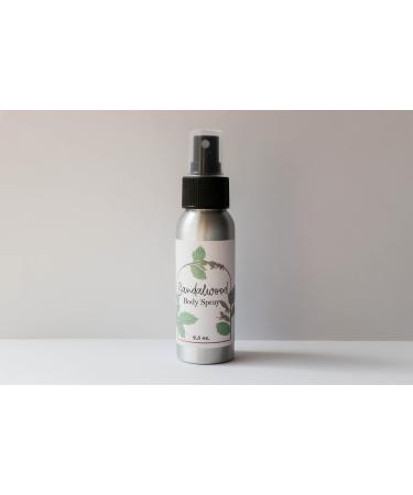 Sandalwood Indian Type Perfume Body Spray 2.5 Ounce