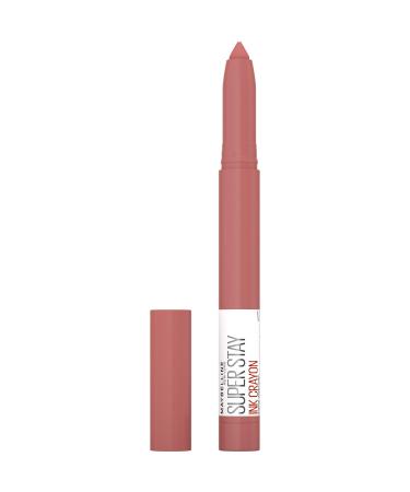 Maybelline New York Maybelline Super Stay Ink Crayon Matte Longwear Lipstick Makeup Achieve It All 0.04 Ounce . 155 Achieve It All 0.04 ounces (Pack of 2)
