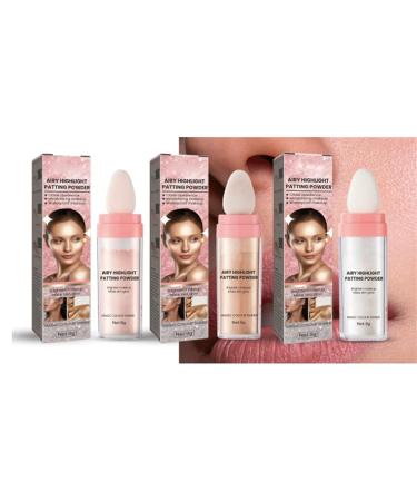 Fairy Highlighter Stick - Natural Brightening 3D Repair Powder for Face, Body & Stage Makeup - White - Buy Online on GoSupps.com