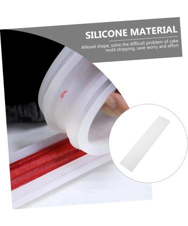Handmade Soap Sandwich Mold for Resin Dessert Mold Column Candy DIY Cupcake Candy Making Non- Stick Silicone Mold Manual Craft Molds for Resin Crystal Silica Gel Epoxy Resin White White 32.1X5.3cm - Buy Online on GoSupps.com