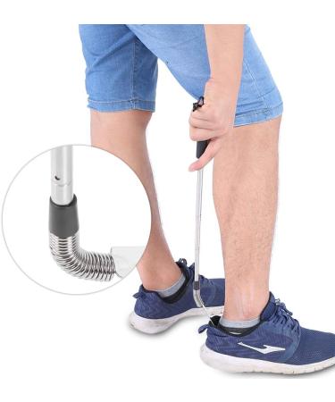 Long Handled Shoe Horn (16.3 Inch) - Metal Shoehorn for Men, Women, Kids - Extended Reach Assist for Seniors, Disabled - Dressing Aid, Sock Remover - Buy Online on GoSupps.com