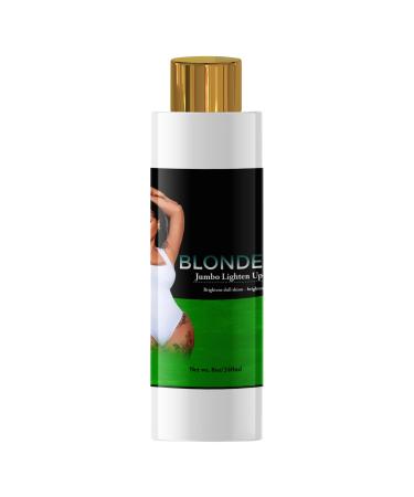 BLONDELIGHT Jumbo Body Oil 8oz | Lightweight Fast-Absorbing Moisturizing Oil for Soft Smooth Skin | Hydrating for Dry Skin Elbows Knees Hands & Feet | Daily Use for Nourished Healthy Skin