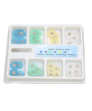 40 PCS Dental Finishing & Polishing Discs - Metal Connectors Resin Tooth Polish for Dentists | International Shipping Available - Buy Online on GoSupps.com