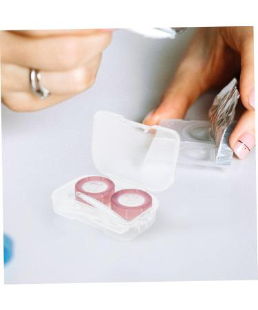 JECOMPRIS 8S Contact Lens Container with Tweezers & Pearl Case - Ultimate Contact Lens Carrying Bag for Color Contacts - Unisex Plastic Storage Solution - Buy Online on GoSupps.com