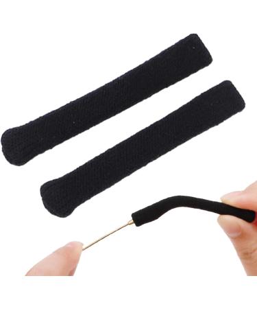 Buy Rosixehird Slip-Resistant Glasses Hanger Sleeves - Elastic Cushions for Sunglasses & Reading Glasses - Black - Buy Online on GoSupps.com