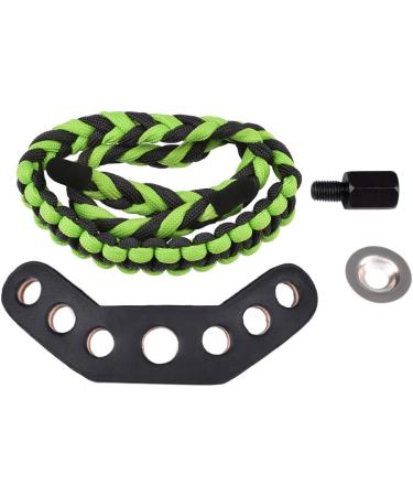 YLS Bow Slings Archery Wrist Sling - Green - Adjustable for Hunting and Shooting - Buy Online on GoSupps.com