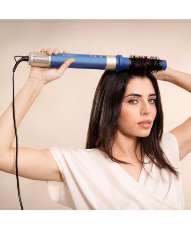 Cecotec Multifunction Hair Dryer Styler & Straightener - Air Brush Ceramiccare Airglam Blue | 1400W Coanda-Tech 8 Attachments Intelligent Heat Control - Buy Online on GoSupps.com
