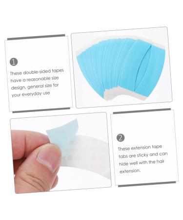 minkissy 23 Sheets Double Sided Wig Film Double-sided Tape Lace Front Support Tape Wig Tape Toupee Tape Wig Adhesive Tape Hair Extension Tape Strips Tape Double Sided Scalp Paper Headband - Buy Online on GoSupps.com