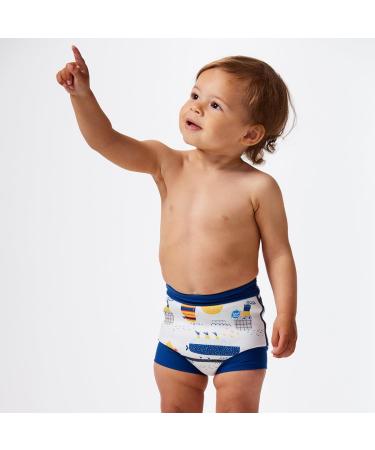 Splash About Happy Nappy Duo 3-6 Months Tug Boats - Top Quality Swim Diaper - Buy Online on GoSupps.com
