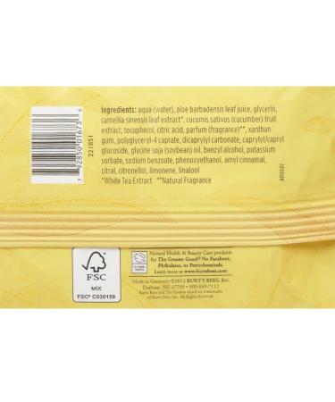 Burt's Bees Facial Cleansing Towelettes - 10 Towelettes per Pack (Value Pack of 3) - Buy Online on GoSupps.com